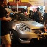 Selamat dari Maut, Pembalap Mobil Liar di Jalan Nukila Babak Belur