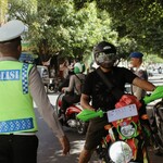 Polisi Tertibkan Kendaraan Knalpot Racing di Ternate