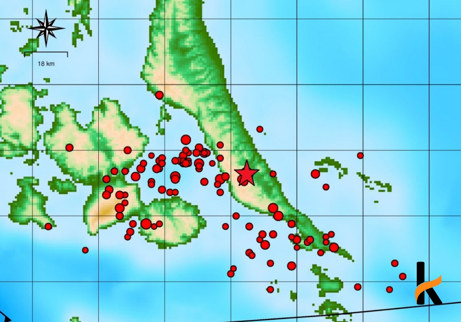 Sudah 103 Kali Gempa Susulan Terjadi Pascagempa 7,2 di Halmahera