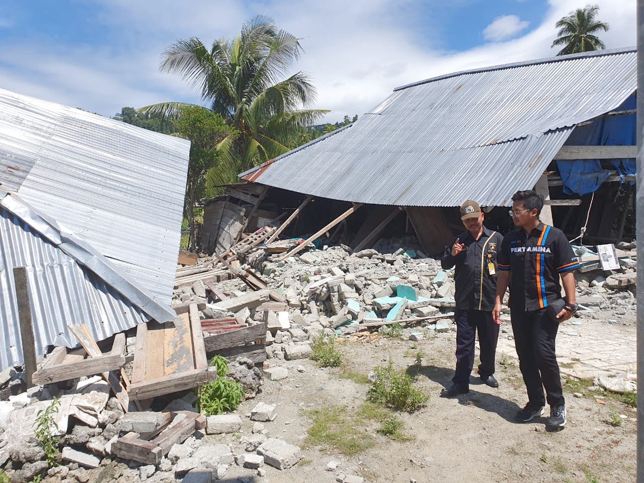 Pertamina Kirim Bantuan untuk Korban Gempa Halmahera