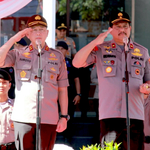 Farewell dan Welcome Parade Kapolda Maluku Utara