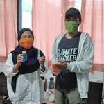 AJI Ternate Salurkan Masker dan Hand Sanitizer Untuk Cegah Penularan Covid