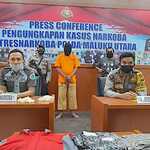Napi Asimilasi Kembali Ditangkap di Tidore Terlibat Narkoba Jaringan Medan