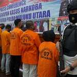 Seorang IRT dan 6 Pemuda di Maluku Utara Ditangkap karena Narkoba