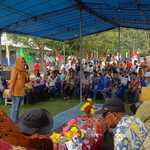 Burhanuddin Buamona Ajak Warga Sulabesi Barat Pilih Paslon FAM-SAH