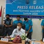Oknum Polisi Diduga Pengedar Narkoba Ditangkap di Maluku Utara