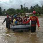 485 Warga Korban Banjir di Bailengit Halmahera Dievakuasi ke Desa Kai