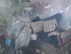 Warga Dengar Bunyi Ledakan Sebelum Rumah di Ternate Terbakar