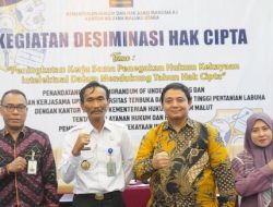 Kanwil Kemenkumham Ajak Warga Maluku Utara Lindungi Hak Cipta