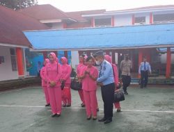 Sambut HKGB ke70, Ketua Bhayangkari Maluku Utara Kunjungi Lapas Anak Ternate