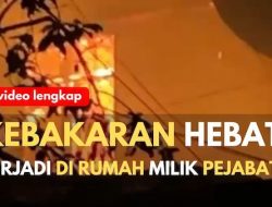 Video Kebakaran Hebat di Ternate