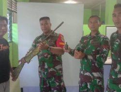 Seorang Warga Serahkan Senpi hingga Granat ke TNI di Ternate
