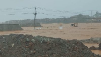 Iklim, banjir di kawasan Industri IWIP Halmahera Tengah