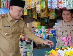 Wagub Sarbin Sidak di Pasar Galala Pastikan Bapok Aman Jelang Ramadan