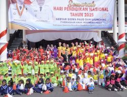 Bunda PAUD Tidore Apresiasi Gebyar PAUD dan Launching Kebiasaan Anak Hebat