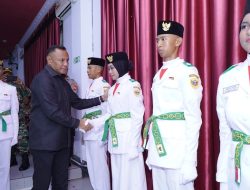 Wali Kota Tidore Kukuhkan 36 Anggota Paskibraka 2025