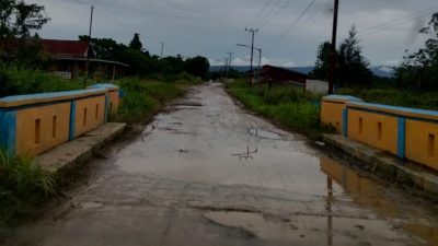 Proyek Jalan Milik BPJN Malut di Halmahera Tengah Bermasalah