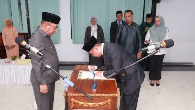 Jabatan Baru Thamrin Marsaoly dan Mochtar Hasyim di Pemkot Ternate