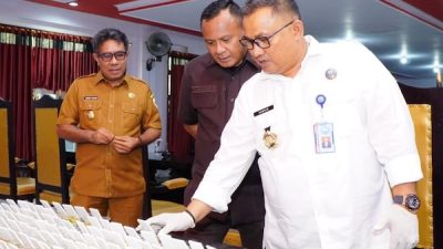 233 P3K Kota Tidore Jalani Tes Urine Narkoba