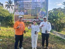 NHM Salurkan 400 Bibit Dukung Gerakan Sejuta Pohon di Halmahera Utara