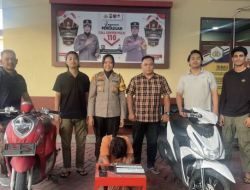 Polisi Bekuk Pelaku Curanmor di Ternate yang Kabur ke Sofifi